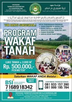 Program Wakaf Tanah